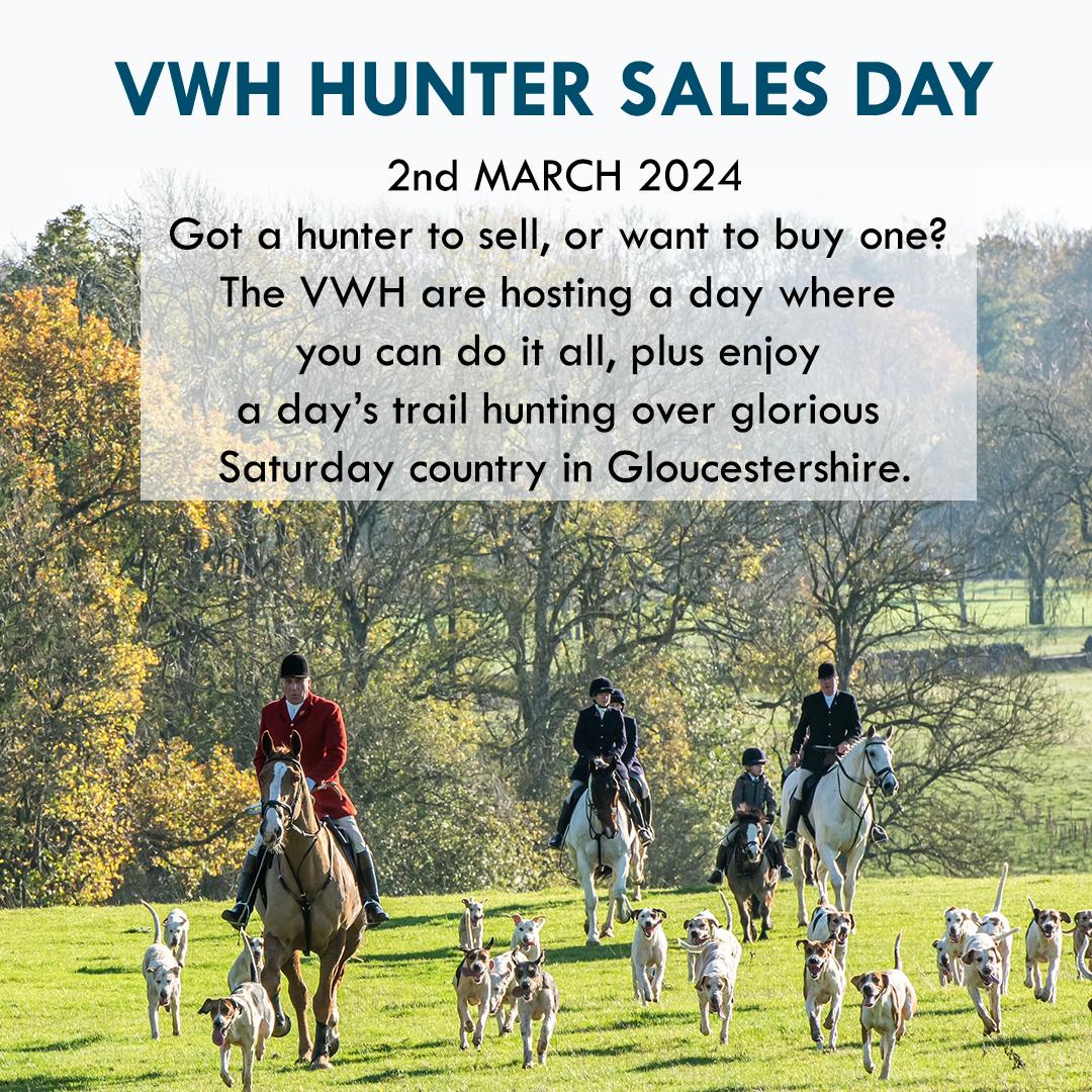 Hunter Sales Day on 2nd March 2024